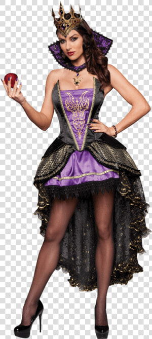 Alluring Evil Queen Womens Costume  HD Png Download