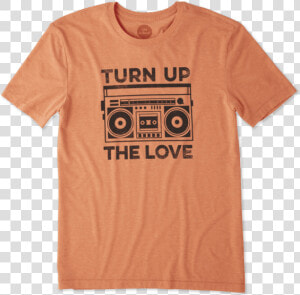 Men S Turn Up The Love Cool Tee   T shirt  HD Png Download