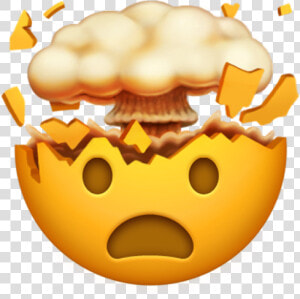 Head Blown Off Emoji  HD Png Download