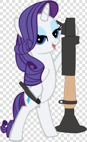 Violet With Rocket Launcher  HD Png Download