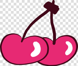 Cherries Doodle  HD Png Download