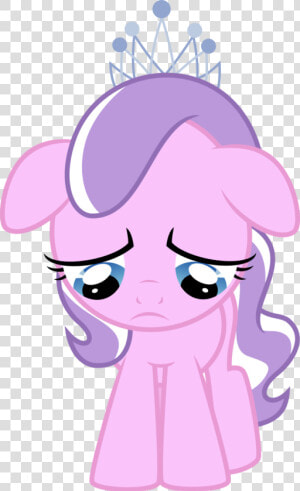Mlp Diamond Tiara Sad  HD Png Download