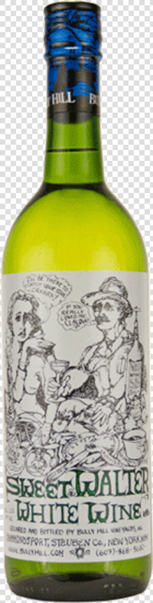 Bully Hill Sweet Walter White 750ml 750ml Wine White   Sweet Walter White Wine  HD Png Download