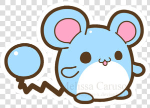 Cute Marill Pokemon Clipart   Png Download   Cute Marill Pokemon  Transparent Png