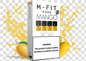 M Fit Pods Tobacco  HD Png Download