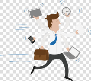 Cartoon Ppt Project Management  HD Png Download
