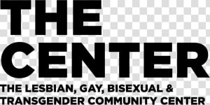 The Center Logo   Lgbt Center Nyc Logo  HD Png Download