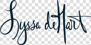 Lyssa Dehart Coaching   Calligraphy  HD Png Download