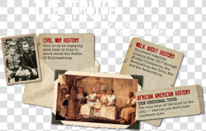 Civil War Tour  Williamsburg Walking Tours   Carton  HD Png Download