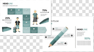 Flowchart With Detalied Editable Illustrations Of People   Website  HD Png Download