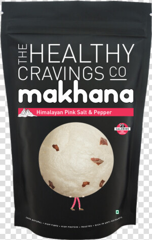 Salt  amp  Pepper Roasted Makhana   Healthy Cravings Co Makhana Oregano  HD Png Download