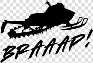 Snowmobile  HD Png Download
