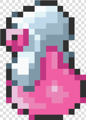 Hyper Potion   Pixel Art Minecraft Yoshi  HD Png Download