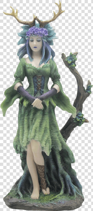 Guardian Goddess Of The Trees Statue   Figurine  HD Png Download