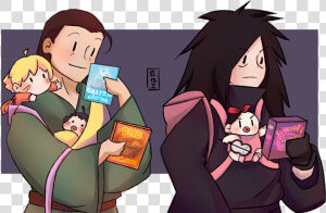 Cereal Shopping   more  i Might Have Sinned   Naruto Madara And Sarada  HD Png Download