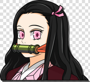 Image Of Nezuko Peeker   Illustration  HD Png Download