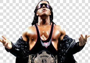Transparent Bret Hart Png   Wwe Bret Hart Png  Png Download