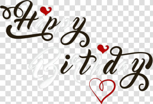Happy Birthday Black And White Png Transparent Clip   Happy Birthday Cb Png  Png Download