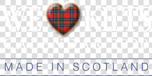 We Love Kilts Logo Main   Tartan  HD Png Download