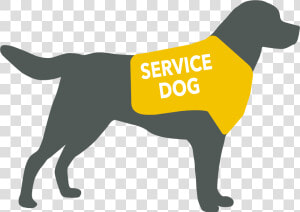Service Animals Graphic   Service Dog  HD Png Download