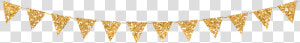  gold  glitter  banner  flag  pennant  png   Uitnodiging Kinderfeestje Superhero  Transparent Png