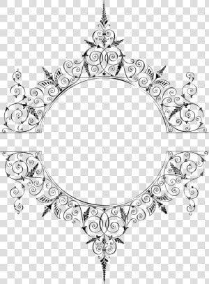 Vintage Elegant Frame Design 11 Clip Arts   Border Vintage Design Png  Transparent Png