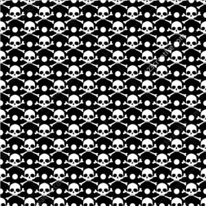 Picture Library Stock Patterns Transparent Gothic   Skull Pattern Png Transparent Background  Png Download