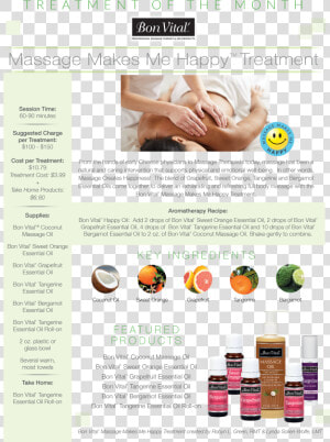 Massage Makes Me Happy Treatment  HD Png Download
