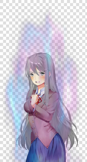 Hair Anime Human Hair Color Purple Violet Fictional   Ultra Instinct Anime Girl  HD Png Download