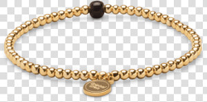 Palmwood Gold Womens Charm Bracelet 3mm  HD Png Download