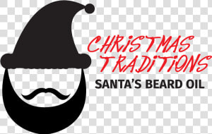 Santa S Beard Oil A Label Santa Oil Beard Oil Logo   Hospicio San Lucas  HD Png Download