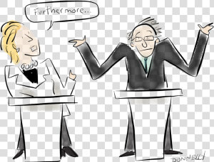 Hillary Clinton And Bernie Sanders Met In Brooklyn  HD Png Download