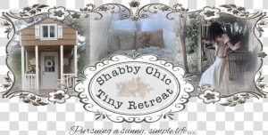 Shabby Chic Tiny Retreat   Picture Frame  HD Png Download