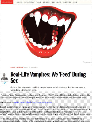 Dark Lady Bite Vampire Drawing  HD Png Download