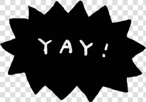 Yay Black And White  HD Png Download