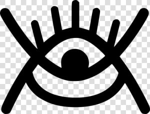 Abode Santann Gods Omnipresence All Seeing Eye   Adinkra Symbol Love Eye  HD Png Download