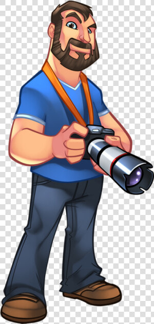 Images In Collection Page Transparent Background   Photographer Cartoon  HD Png Download