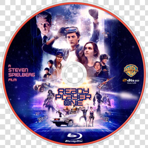 Ready Player One Blu Ray Label  HD Png Download