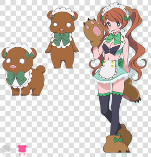 Lulu Yurigasaki Bear Form  HD Png Download