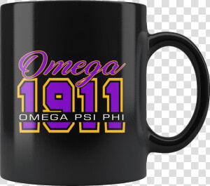 Omega Psi Phi Black Mug   Beer Stein  HD Png Download