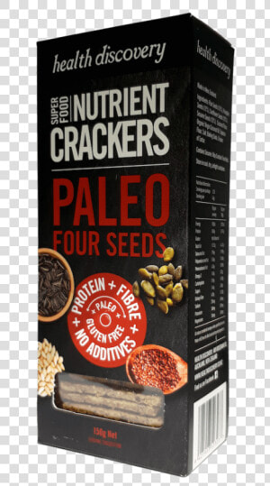 Hdoc Rozp0c16y1oo   Paleo Four Seed Crackers  HD Png Download
