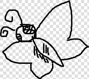 Clip Art Mariposa Desenho   Line Art  HD Png Download