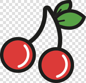 Transparent Cherries Png   Cartoon Transparent Cherry Png  Png Download