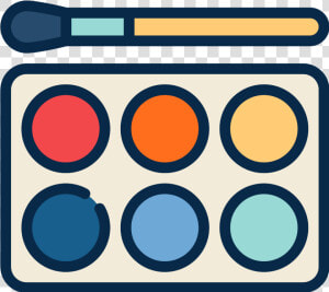 Network Watercolor Vector Ananse Graphics Icon Painting   Icon Paint Png  Transparent Png
