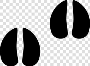 Clip Art Deer Footprint   Huellas De Vaca Png  Transparent Png