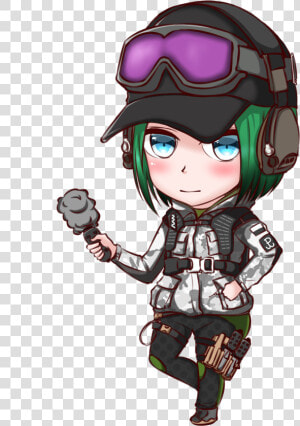 Ela By Jizi Art Drawings  Drawings  Art Illustrations   Rainbow Six Siege Ela Chibi  HD Png Download