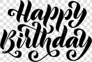  happybirthday  happy  birthday  calligraphy  freetoedit   Calligraphy  HD Png Download