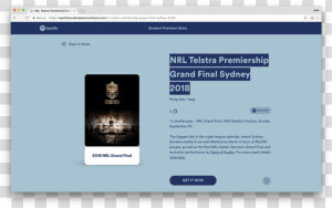 Ssps Item page Nrl  HD Png Download