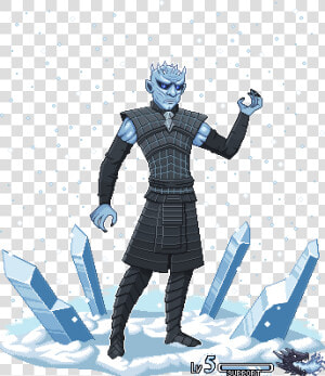 33 Night King From Game Of Thrones   Game Of Thrones Night King Cartoon  HD Png Download