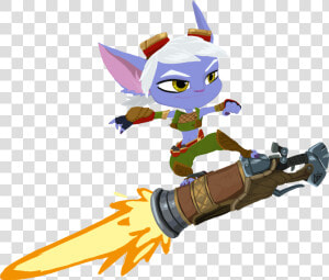 Tristana Fan Art Png  Transparent Png